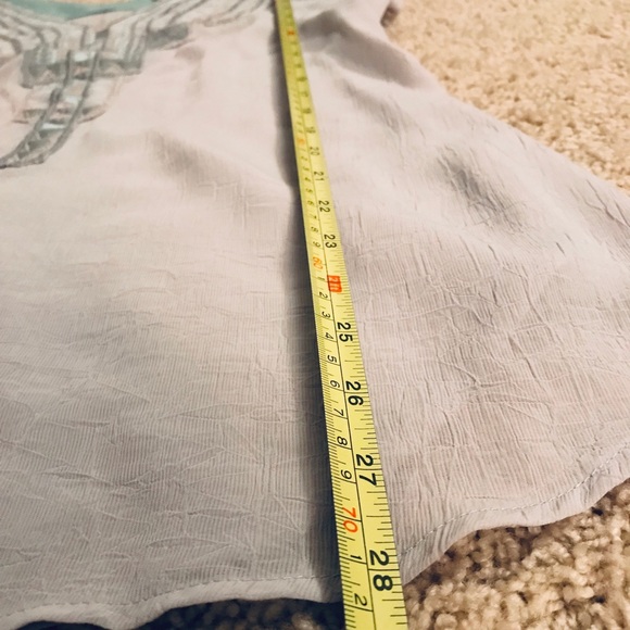 Geometric Embroidered Top - Picture 4 of 8